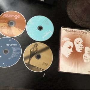 (26) Beyoncé & Destiny's Child CD/DVD Bundle - Gold, Blue, Teal, Bronze
